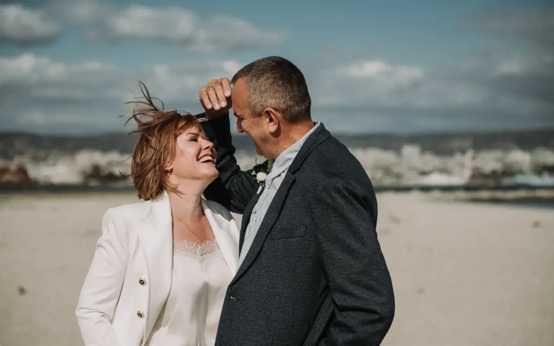 Сватбена Фотография през късна есен във Варна